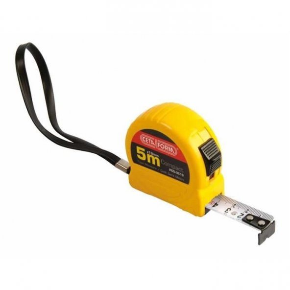 Ceta Form P05-0516 Compact Şerit Metre 5 Metre 16 Mm ürün görseli 1