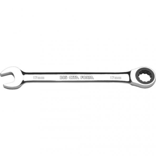 Ceta Form B05-10 10 Mm C-Gear Cırcırlı Kombine Anahtarlar Düz ürün görseli 1