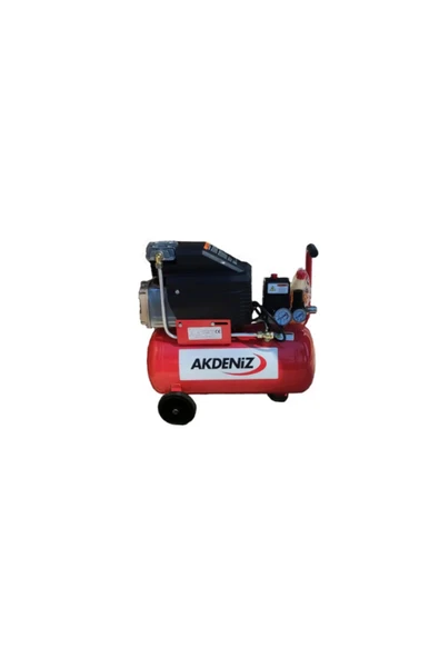 Akdeniz 2 Hp 8 Bar 24 Lt Yağlı Hava Kompresörü ürün görseli 1