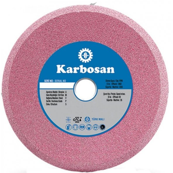 Karbosan 14280 Testere Taşı Ekr 200.8.20Mm ürün görseli 1
