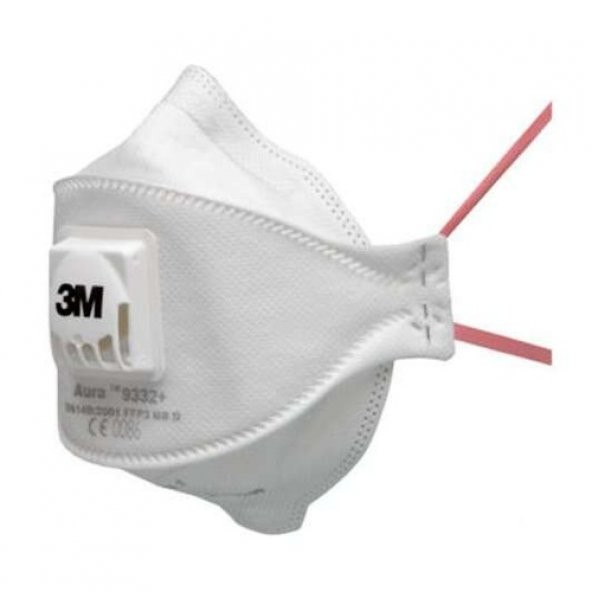 3M 9332 +Aura Ffp3 Koruyucu Maske 10 Adet ürün görseli 1
