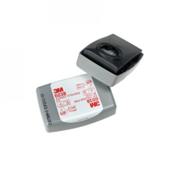 3M 6038 Organik Ozon Solo P3 Filtre 1 Çift ürün görseli 1