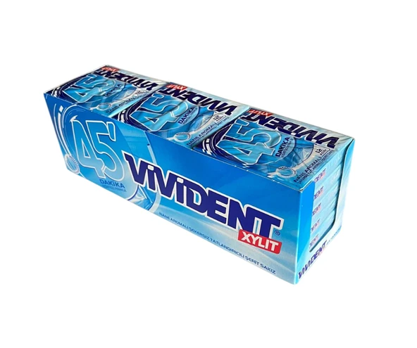 Vivident Storming 45 Dakika Nane Aromalı Sakız 33 gr 18 adet ürün görseli 1