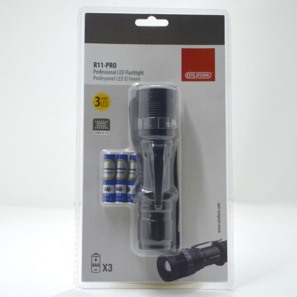 R11-Pro Profesyonel Led El Feneri Ceta Form R11-Pro ürün görseli 1
