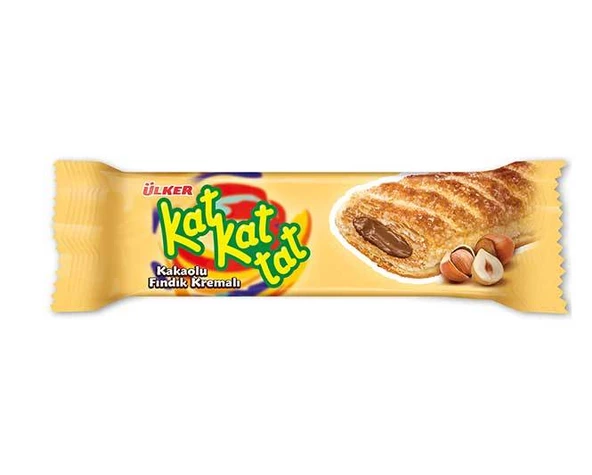Ülker Kat Kat Tat Kakaolu Milföy Gofret 25 gr 24 adet - Resim 2