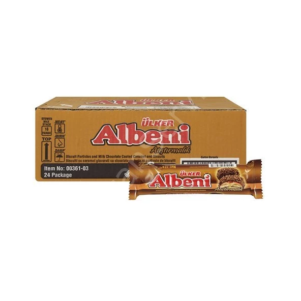 Ülker Albeni Atıştırmalık Bisküvi 72 gr 24 adet ürün görseli 1