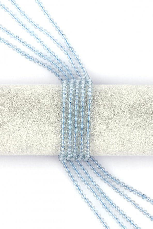 Topaz Doğal Taş Dizi 4 mm Küre Kesim ürün görseli 1
