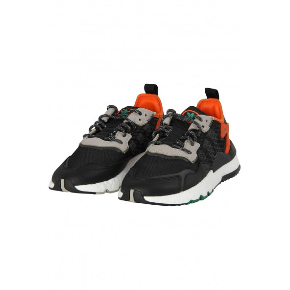 Adidas Erkek Nıte Jogger Ayakkabı Cblack/blcsıl/solred ürün görseli 1