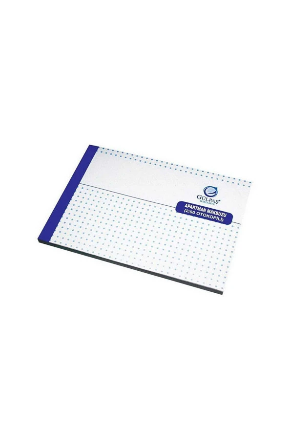 Gülpaş Apartman Makbuzu Otocopyli 50 Yaprak 14x20 Cm (12 Li Paket) ürün görseli 1