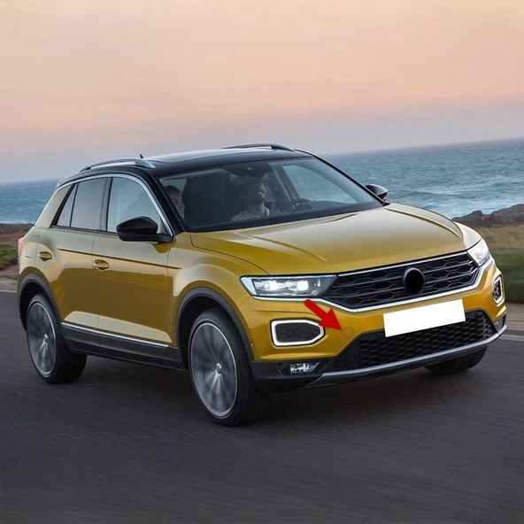VW T-Roc 2018-2022 Ön Tampon Çeki Çekme Demiri Kapağı 2GA807241 ürün görseli 1