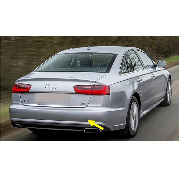 Audi A6 Sedan 2015-2018 Arka Tampon Çeki Demiri Kapağı 4G5807441B ürün görseli 1