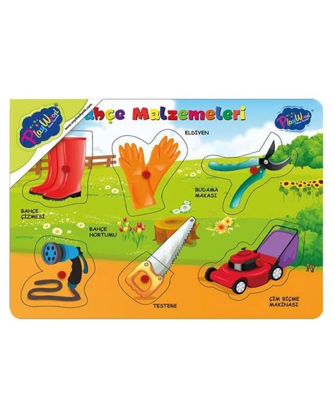 Ahşap Tutmalı Bahçe Malzemeleri ONY294 Playwood ürün görseli 1