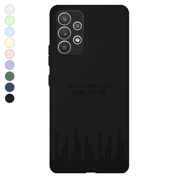 Samsung Galaxy A33 5G Kılıf Kamera Korumalı Mat Ultra İnce Kapak ürün görseli 1