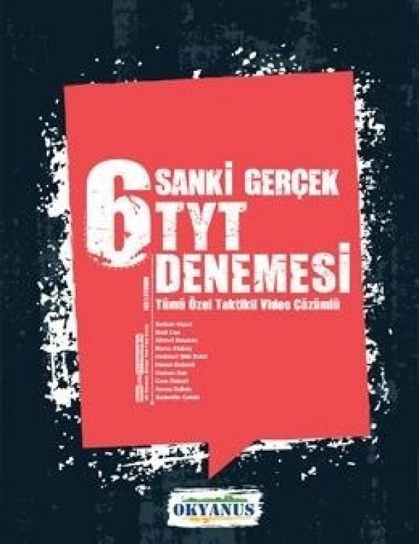 TYT 6 Sanki Gerçek Denemesi Okyanus Yayınları ürün görseli 1