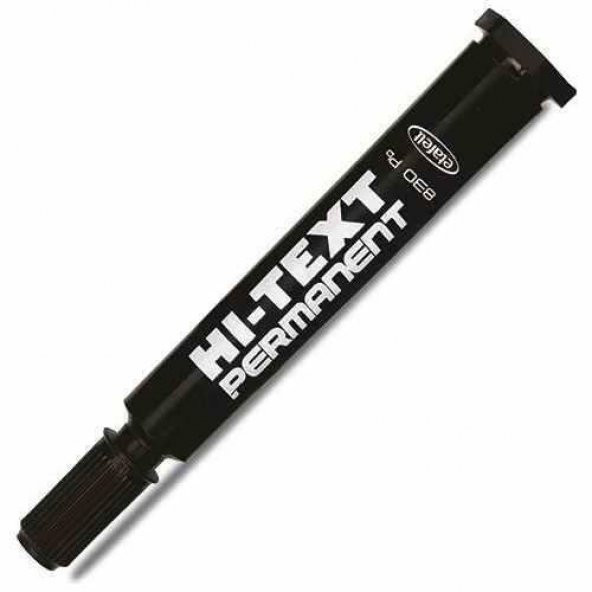 HI-TEXT PERMANENT M. KESIK UCLU SIYAH (830PC) ürün görseli 1