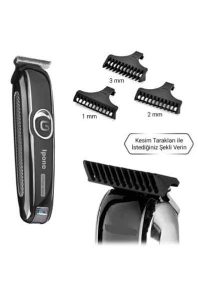 Jasper JS-1011 Şarjlı Tıraş Makinası - Resim 2