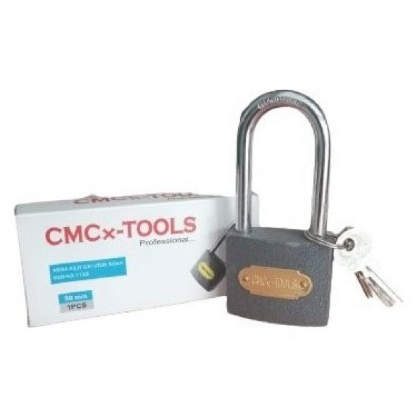 CMC GÜMÜŞ ASMA KİLİT UZUN 50 MM CMC1153 ürün görseli 1