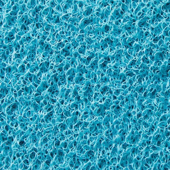 Kıvırcık Kapı Önü Dış Mekan Paspas / Kalınlık : 14 mm. / En : 1.20 M. - Boy : 2 Metre / Turkuaz ürün görseli 1