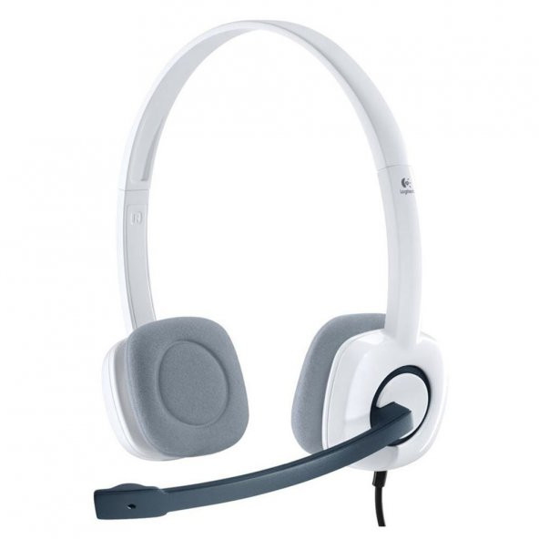 Logitech H150 Beyaz Mikrofonlu Kulaklık Üstü Kulaklık 981-000350 ürün görseli 1