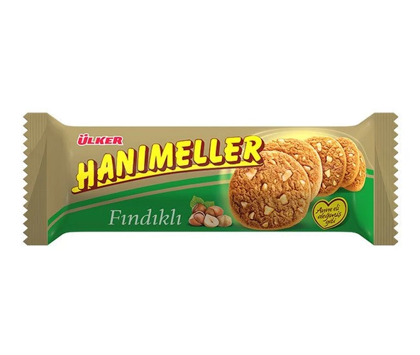 Ülker Hanımeller Rulo Fındıklı Bisküvi 82 gr 18 adet - Resim 2