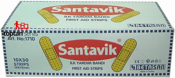 Santavik Yara Bandı 10 lu 30 paket ürün görseli 1