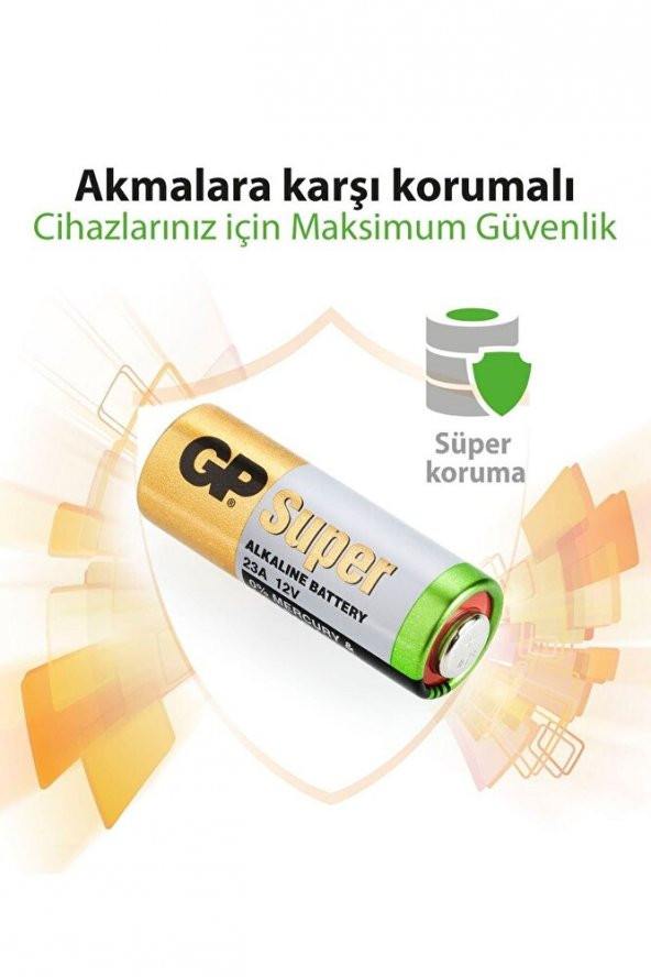 12 V 23a Alkaline Pil- Özel Pil - Resim 4