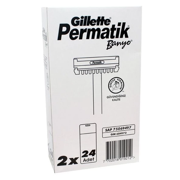 Gillette Permatik Banyo 48 adet ürün görseli 1