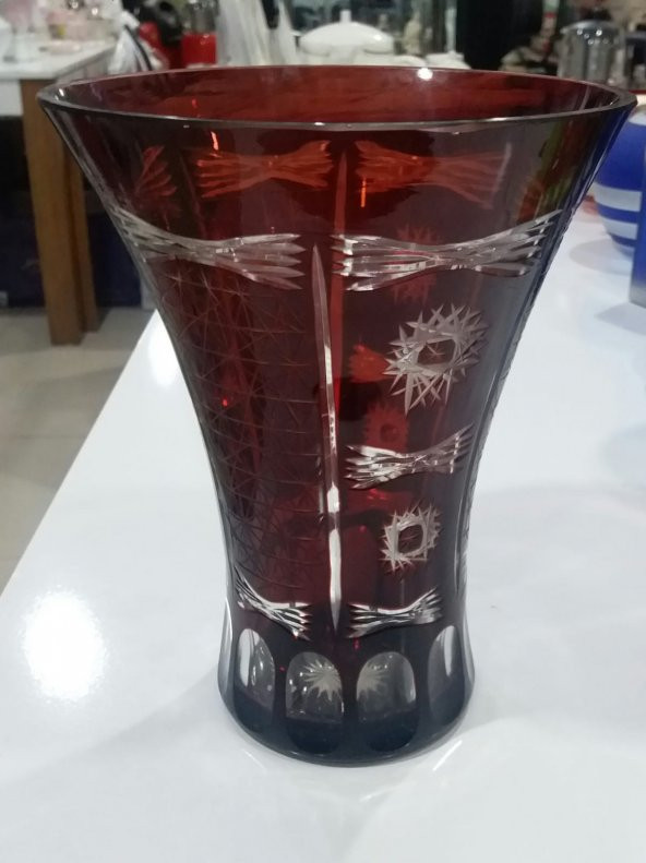 vazo kristal kesimli ürün görseli 1