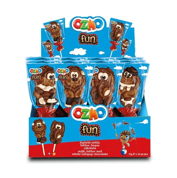 Ozmo Fun Çikolata 23gr 24 adet ürün görseli 1
