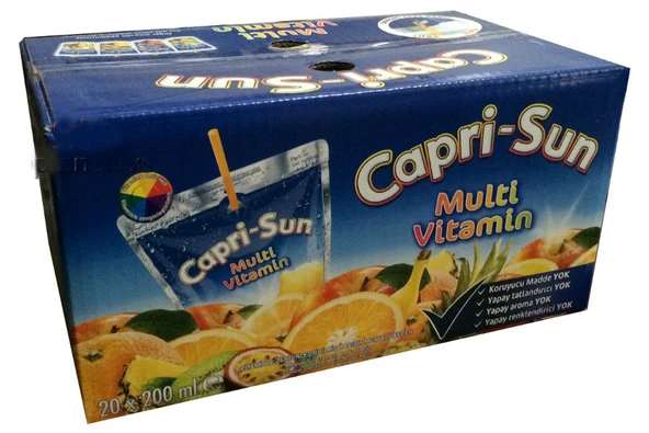 Caprisun Multi Vitamin 200 ml 20 adet ürün görseli 1
