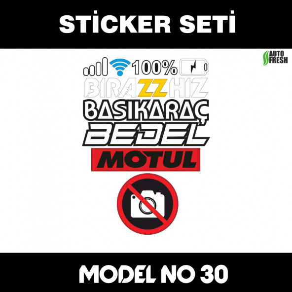 biraz hız basık araç - sticker araba cam bagaj uyumlu et,ket kask motosiklet dolap cam uyumlu yapışkan ürün görseli 1