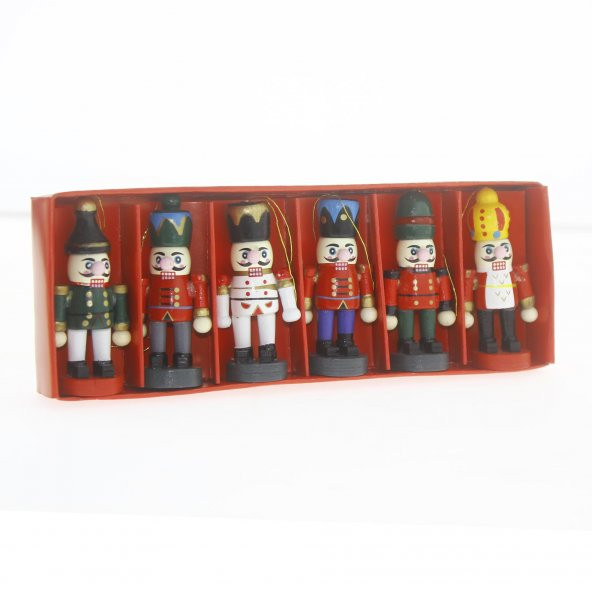 6 Adet 6cm Kurşun Asker - Resim 2