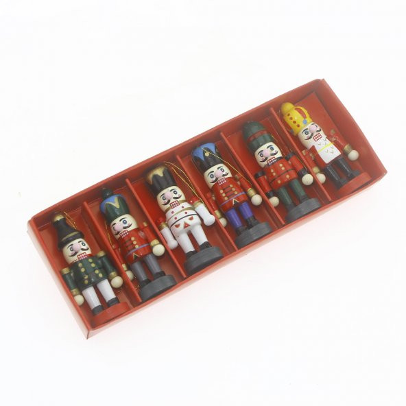 6 Adet 6cm Kurşun Asker - Resim 3
