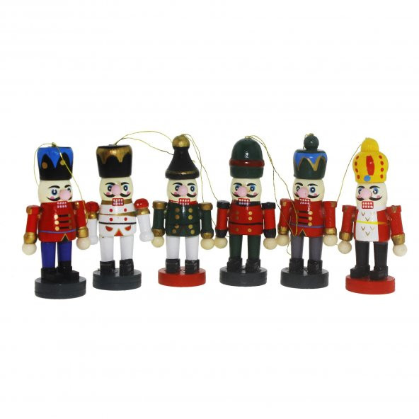 6 Adet 6cm Kurşun Asker - Resim 5
