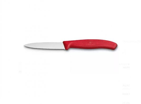 Victorinox 6.7631 SwissClassic 8cm Tırtıklı Soyma Bıçağı ürün görseli 1