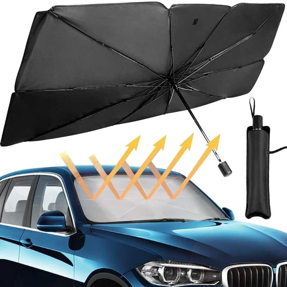Valkyrie 145 Cm Uv Korumalı Araç İçi Ön Cam Araba Güneşliği ürün görseli 1