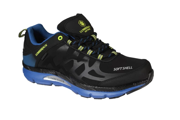 LUMBERJACK  Erkek Siyah Mavi Waterprof Su Geçirmez Outdoor Kışlık Spor Ayakkabı ürün görseli 1