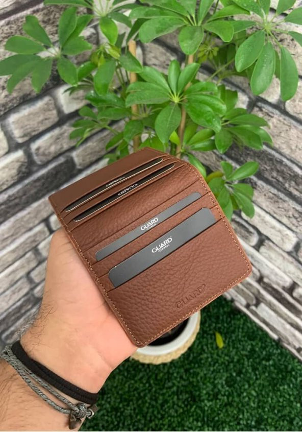 Guard Taba Patlı Tasarım Hakiki Deri Kartlık Erkek / Kadın P5239 ürün görseli 1