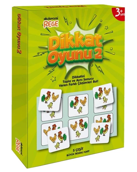 Dikkat Oyunu 2 Yeni Seri Rege ürün görseli 1