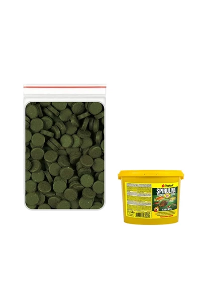Tropical Spirulina Super Forte tablets 46gr Takriben 100 adet  % 36 Poşette Gönderilir   Skt: 01/2029 ürün görseli 1