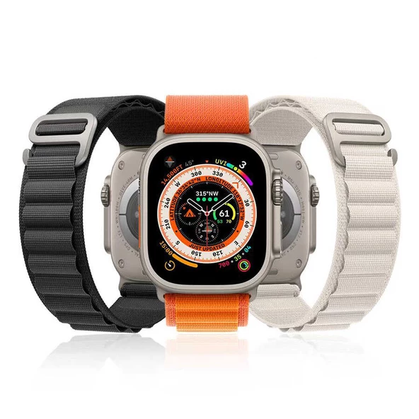 Apple Watch 40mm Zore KRD-74 Hasır Kordon - Resim 11