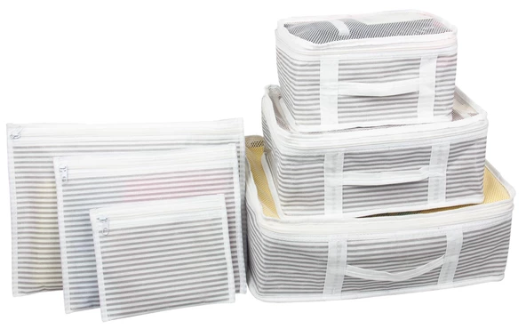 Bavul Düzenleyici Organizer 6lı set - Resim 3