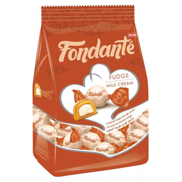 Fondante Sütlü Fudge 1000 Gr. (1 Poşet) ürün görseli 1