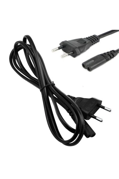 TV - Radyo Power Güç Kablosu 0.75mm 1.8 Metre Radio, Teyp Kablosu ürün görseli 1
