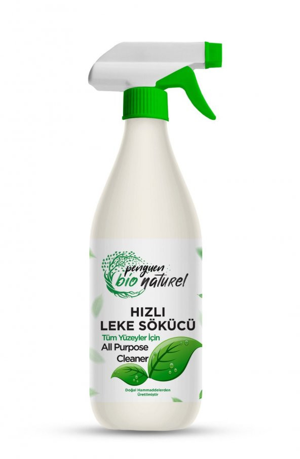 Penguen Bio Naturel Çok Amaçlı Hızlı Leke Sökücü Sprey 1000 ml. ürün görseli 1