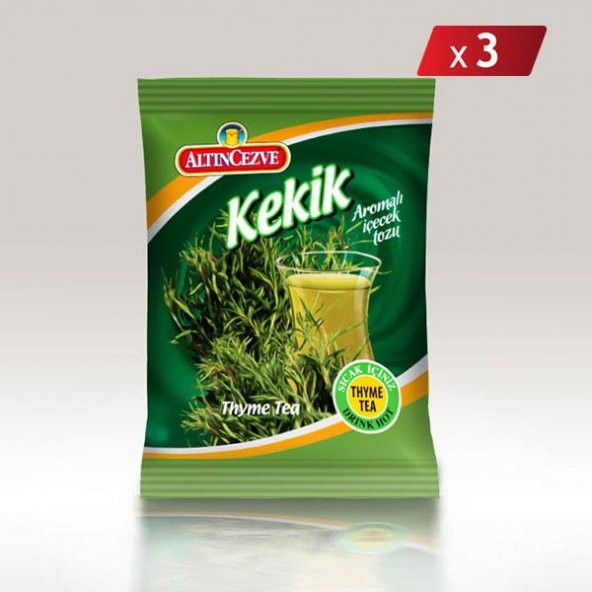 Altıncezve Kekik Aromalı İçecek Tozu 250 Gr - 3LÜ PAKET ürün görseli 1