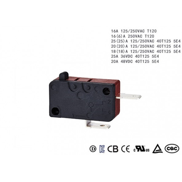 MICRO SWITCH 25 AMPER PALETSİZ - Resim 2