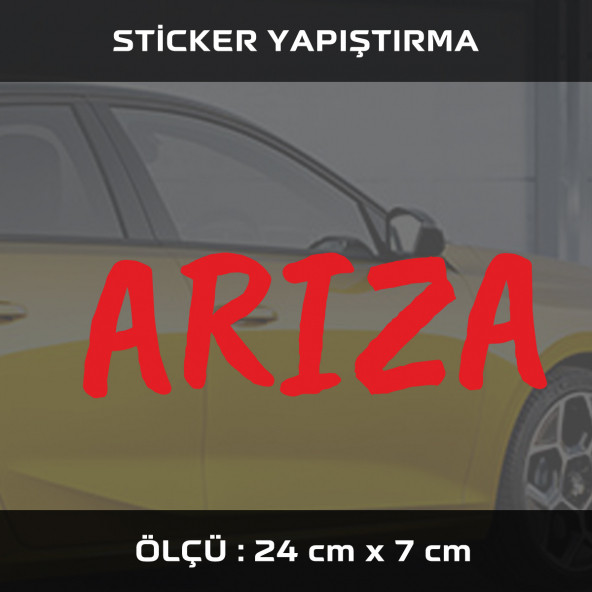 ARIZA -  2 adet sticker etiket araba motosiklet kask cam dolap uyumlu yapıştırma ürün görseli 1