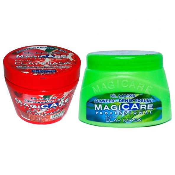 Magic Care Clay Mask 2li - Nar/Deniz Yosunu ürün görseli 1