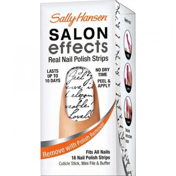 Sally Hansen Salon Effects Real Nail Polish Love Letter ürün görseli 1